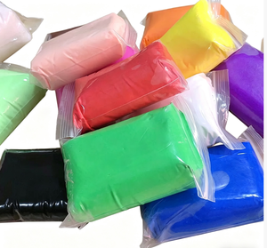 Argile colorée à séchage à l'air libre SIWEI 1000g, argile de modelage légère pour enfants de 5 ans et plus, couleur unie, souple et flexible - Product Image 6
