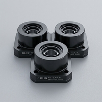 Unidad de Soporte para Tornillo de Bolas FK25 FF25 C5/C7 Acero S45C Rectificado |   Soporte de Precisión para Rodamientos BUN, Unidad de Husillo de Bolas para Robot Humanoide