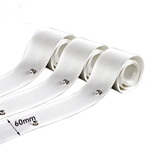 Venta caliente 3cm blanco S cinta de cortina plegable cinta de poliéster plegable ondulado S pista de cortina ondulada <span class=keywords><strong>accesorios</strong></span> <span class=keywords><strong>para</strong></span> el hogar espaciado personalizado - Product Image 1