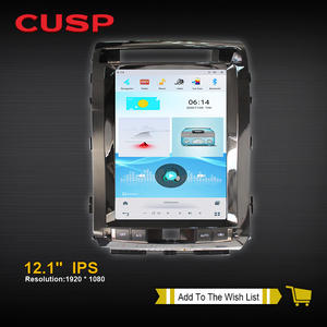 Estéreo para Auto Android de 12.1 Pulgadas para Toyota Land Cruiser LC200 2008-2015, Pantalla para Vehículo con <span class=keywords><strong>Apple</strong></span> CarPlay, Android Auto, GPS y DSP - Product Image 1