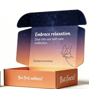 Boîtes d'expédition en carton dur de haute qualité à 3 couches personnalisées, chaussures, chapeaux, impression de logo, emballage, étuis en papier - Product Image 4