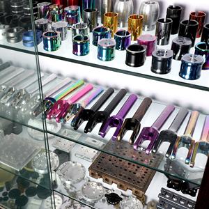 Huoli <span class=keywords><strong>freestyle</strong></span> pro cascadeur coup de pied scooter <span class=keywords><strong>fourche</strong></span> avant hic scs vente chaude en aluminium léger enfants truc scooter <span class=keywords><strong>fourche</strong></span> - Product Image 3