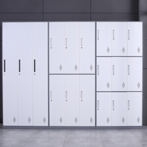 Sistema de espejo de metal de acero organizador estante de <span class=keywords><strong>trabajo</strong></span> gimnasio cerradura de combinación inteligente caja de llaves digital armario casillero <span class=keywords><strong>para</strong></span> la escuela - Product Image 5
