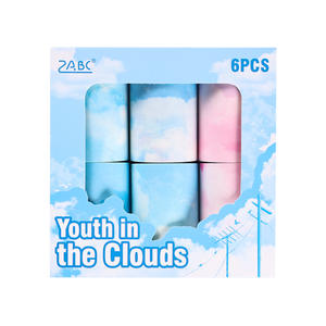 6 rouleaux par boîte, ruban adhésif Washi Cloud <span class=keywords><strong>Manga</strong></span> Youth Scenery, ruban adhésif pour carnet, autocollant en rouleau, ruban adhésif pour carnet - Product Image 5