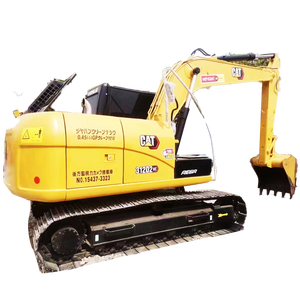 Excavatrice d'occasion haute performance Caterpillar CAT312D2GC, fabrication japonaise, 12 tonnes, hydraulique, certifiée CE, avec accessoires tarière et brise-roche - Product Image 1