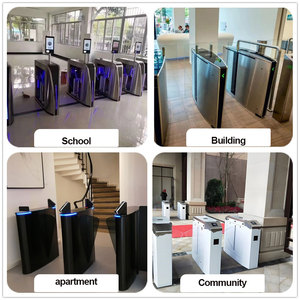 Sistema di Controllo Accessi con Tornello a Barriera RFID in Acciaio Inox 304 per Pista di Pattinaggio, <span class=keywords><strong>Metro</strong></span>, Edifici per Uffici, Certificato CE - Product Image 4