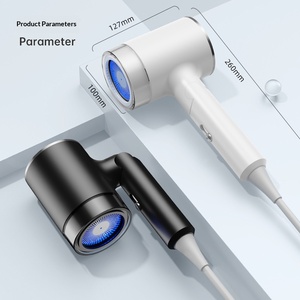 Secador <span class=keywords><strong>de</strong></span> Pelo Eléctrico Plegable para el Hogar, 1800W, 3 Velocidades, Alta Velocidad, Silencioso, con Luz Azul Protectora, Material ABS, <span class=keywords><strong>TITO</strong></span> - Product Image 2