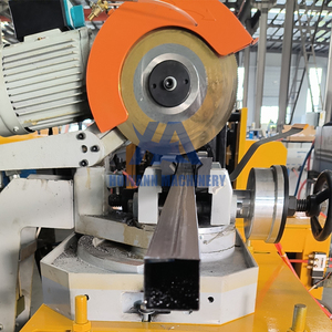 Machine de fabrication de tuyaux en acier soudés à prix abordable avec PLC et moteur 15KW, machine à fabriquer des tuyaux à économie d'énergie - Product Image 6