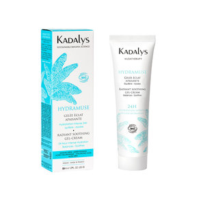 Crème et lotion pour le visage Kadalys Made In France 50ml, gel lissant éclatant efficace à l'acide hyaluronique - Product Image 1