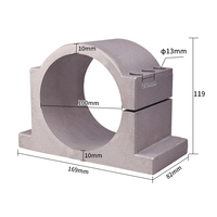 62/80/100/125mm diamètre support de montage broche montage fixation moteur broche montage pour Machine CNC