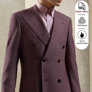 2025 último traje <span class=keywords><strong>de</strong></span> ocio <span class=keywords><strong>de</strong></span> negocios clásico ajustado <span class=keywords><strong>de</strong></span> <span class=keywords><strong>alta</strong></span> <span class=keywords><strong>costura</strong></span> para hombres con cremallera frontal plisada <span class=keywords><strong>de</strong></span> talla grande - Product Image 1