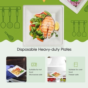 Platos de papel de lujo baratos, suministros para fiestas, platos desechables, papelería a granel - Product Image 6