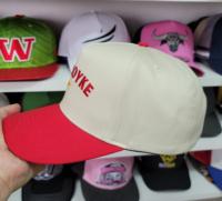 Gorro de Béisbol Popular de 5 Paneles Color Trigo Marrón Claro con Logotipo Bordado en 3D, Gorra Deportiva con Estructura en A para Hombre y Jóvenes