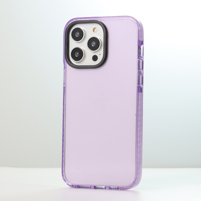 Protective Mobile Tpe clear TPE TPU Polycarbonate pink Color Girl Phone case Double for iPhone 14 15 16 Pro Plus Max