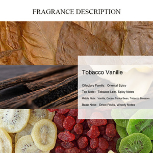 UNIQUE AROMA Huile de Parfum Unisexe Tabac <span class=keywords><strong>Vanille</strong></span> Forte Longue Tenue, Fragrances en Vrac pour Hommes et Femmes - Product Image 2
