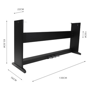 ขาตั้งสำหรับเปียโนดิจิตอลและไซโลโฟน พร้อมแป้นซัสเทนแบบสามคัน พับได้ ระดับมืออาชีพ รุ่นที่ใช้ร่วมกันได้ PXS1100 - Product Image 2