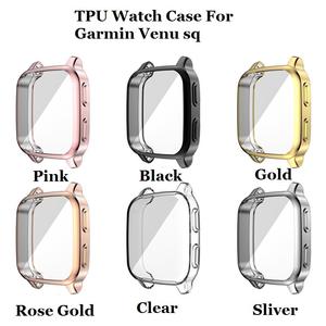 Estuche protector de pantalla completa Estuche de reloj de TPU suave para <span class=keywords><strong>Garmin</strong></span> <span class=keywords><strong>Venu</strong></span> <span class=keywords><strong>Sq</strong></span> - Product Image 3