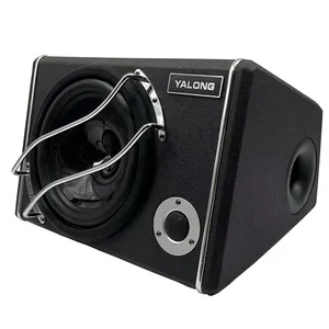 Subwoofer Mobil 10 inci jelas, subwoofer Mobil dengan tweeter maksimum 1200W 10 "Subwoofer aktif mobil bawaan