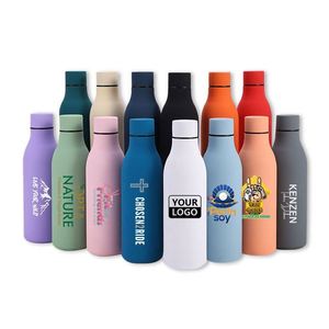 Bouteille d'eau isotherme en acier inoxydable avec logo personnalisé, double paroi, pour la salle de sport, les boissons sportives, capacité de 500 ml, idéale pour les cadeaux - Product Image 5