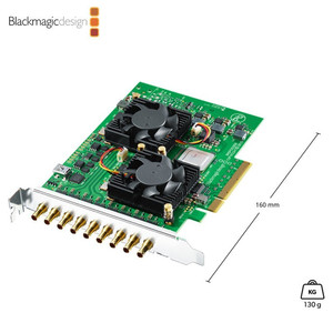 การ์ด Blackmagic Design Deck Link Quad 2 High Definition Collection สำหรับการถ่ายทอดเกมออนไลน์และกิจกรรมกีฬา Blackmagic Design - Product Image 3