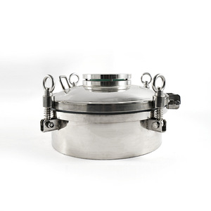 Vidrio de observación a presión Conan de acero inoxidable de 21.5 mm con brida de apertura rápida para recipientes a presión - Product Image 4