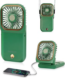 Nouveauté : Ventilateur de cou rechargeable, ventilateur de cou portable USB, mini ventilateur mains libres, ventilateur collier - Product Image 1