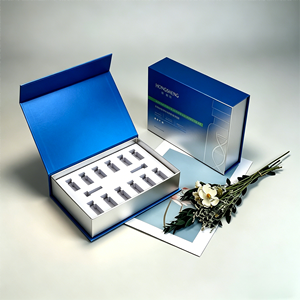 Custom Packaging Box, Magnetic Flip-top Cover <strong>Book</strong>-shaped Box, Freeze-dried Powder <strong>Essential</strong> Oil Beauty Gift <strong>Book</strong> - Product Image 6
