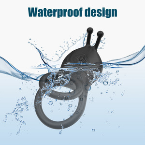 Anneau de Précision pour Hommes, Anneau de Massage Prostate à Vibration Retardée, Produits pour Adultes, Anneau Double Style Explosif, Jouet Sexuel Bloquant les Sperme - Product Image 5