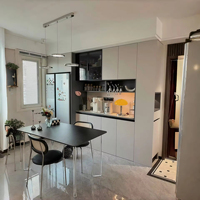Armoires de présentation pour restaurant en bois massif de haute qualité personnalisables, solutions de rangement, armoire de salle à manger moderne, élégante et stylée
