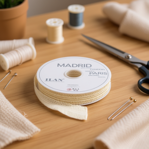 ILAN Ruban Adhésif 2.5Cm 27M Madrid Paris Londres Tokyo Milan Beige - Product Image 1