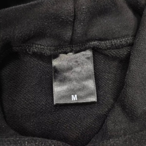 Sweat-shirt à capuche oversize épais délavé avec logo étoile flamme imprimé, <span class=keywords><strong>noir</strong></span> vintage, <span class=keywords><strong>pour</strong></span> le streetwear et le quotidien - Product Image 2
