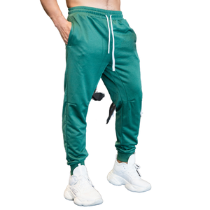 <b>Men's</b> High Quality Summer Solid Casual Sports Joggers Elastic Waist 100% Polyester Quick Dry Breathable <b>Gym</b> Training Fitness - Product Image 1
