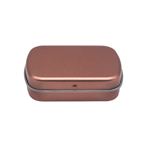 OEM ODM pequeña caja de lata de metal <span class=keywords><strong>rectangular</strong></span> contenedor de almacenamiento de menta de caramelo para productos artesanales Almacenamiento de regalo de cigarrillos - Product Image 1