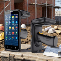 Escáner de Código de Barras 2D Inalámbrico Portátil, Lector RFID UHF Industrial Resistente con Android, Escáner de Recopilación de Datos de 26dbi