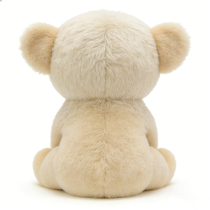 Peluche personnalisée pour chiot, peluche chien aux grands yeux, peluche chiot beige moelleuse - Product Image 3