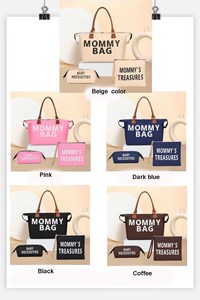 Nouveau <span class=keywords><strong>Sac</strong></span> à Langer Tendance Grande Capacité <span class=keywords><strong>Sac</strong></span> à Dos de <span class=keywords><strong>Maternité</strong></span> Portable d'Extérieur Ensemble de Trois Pièces Sacs Bébé en Toile pour Maman - Product Image 5