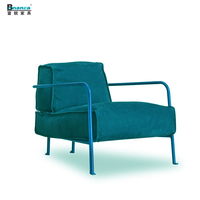 Foshan Fabricant Nouveau design utilisé moderne Fauteuil en tissu de loisirs pour l'hôtel