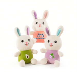 Nccalic Conejo de peluche, animales de peluche de 11-30 cm, juguetes suaves para niños, regalo de Pascua, diseño bordado unisex - Product Image 1