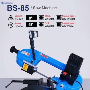 HORFENZ <strong>Mini</strong> Portable Metal <strong>Cutting</strong> <strong>Band</strong> <strong>Saw</strong> 1KW Motor 13x0.65mm Blade 85mm Work Length Home/Industrial Use Easy To Operate - Product Image 2