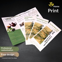 Brochure tri-pliée personnalisée imprimée en offset avec dépliants à une page et typographie anglaise sur mesure, fabriquée à [Lieu d'origine]