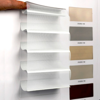 Stores Shangri-La Triple Couche Sur Mesure de Luxe, Tissus Voilages Anti-UV, Prix Usine