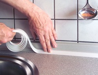 Kalafat Bandı Küf Önleyici Alet Gerektirmez Esnek Banyo Contası 28mmx3.2m