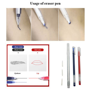 Práctico bolígrafo Microblading Manual, maquillaje, marcador permanente para cejas, herramientas <span class=keywords><strong>de</strong></span> belleza, un bolígrafo <span class=keywords><strong>de</strong></span> borrado mágico y dos bolígrafos localizadores - Product Image 5