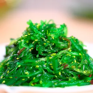 China manufacture frozen green seasoned seaweed for sale