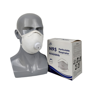 NIOSH <span class=keywords><strong>หน้ากาก</strong></span> N95mask ครึ่งหน้าพร้อมวาล์ว, <span class=keywords><strong>หน้ากาก</strong></span>ป้องกันฝุ่นควันควันควันใช้ในงานอุตสาหกรรม - Product Image 1