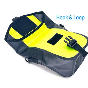 Sacoche latérale unisexe décontractée en PVC avec coussinets à air, accessoires de messagerie, sacoche étanche pour vélo, sacoche de vélo durable pour <span class=keywords><strong>porte</strong></span>-bagages arrière - Product Image 4