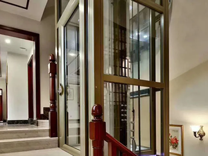 <span class=keywords><strong>Ascenseur</strong></span> de villa compact contrôlé par boîtier avec accès au grenier, 3 étages - <span class=keywords><strong>Ascenseur</strong></span> adapté aux villas auto-construites - Product Image 2