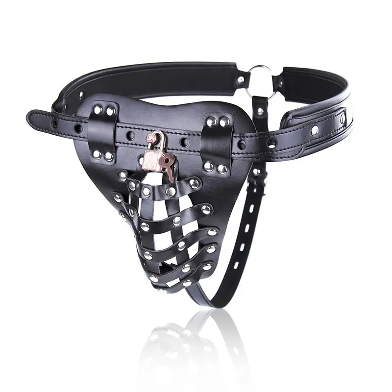 Hot Sale Fetish Leather Bondage Underwear Male Bondage For Men