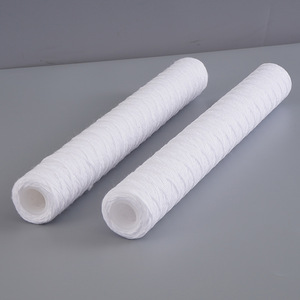 20-Inch Pp Polypropylene Water Filter Cartridge Wound With Degreased Cotton 5.0 Micron Industrial Filter - Product Image 3