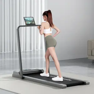 Treadmill lipat pintar kantor rumah, bantalan Jalan Teknologi kecepatan adaptif di bawah meja